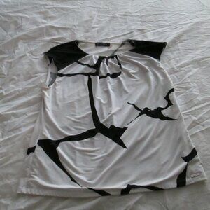 Blouse-Ivanka Trump - sleeveless top white